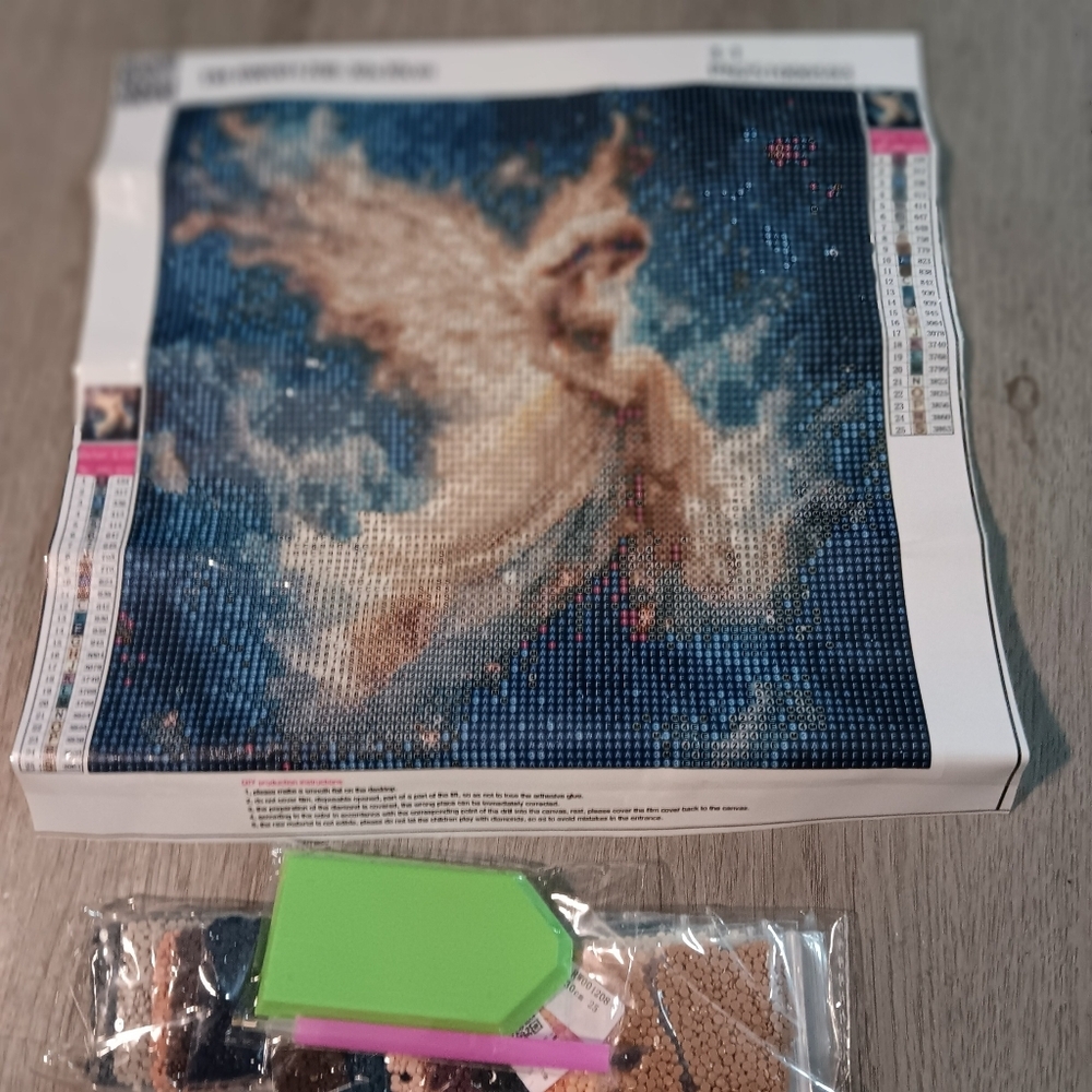 Angel Diamond Painting Kit 30x30